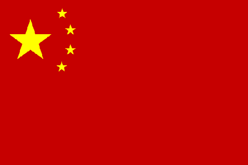 Flagge Volksrepublik China