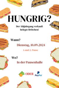 Brötchenverkauf in der Scharnhorststrasse