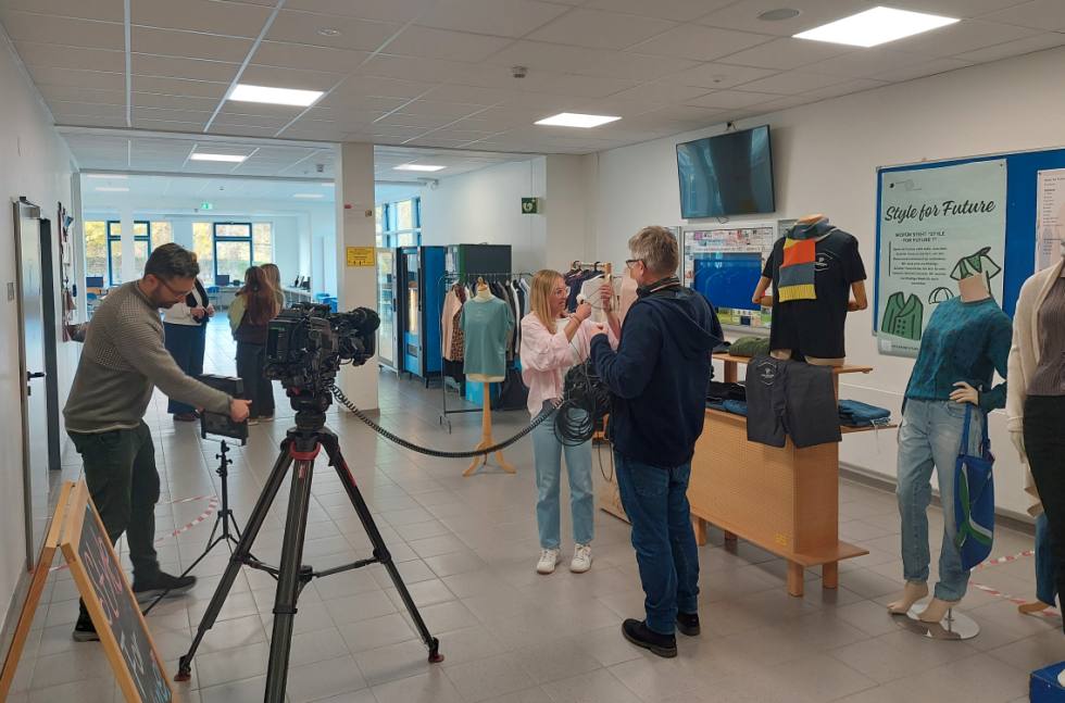 Filmteam des NDR war für Dreharbeiten zu Gast an den Berufsbildenden Schulen I Uelzen